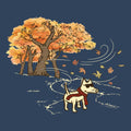 Autumn Trails  - Ladies T-Shirt V-Neck