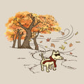 Autumn Trails  - Ladies Curvy V-Neck Tee