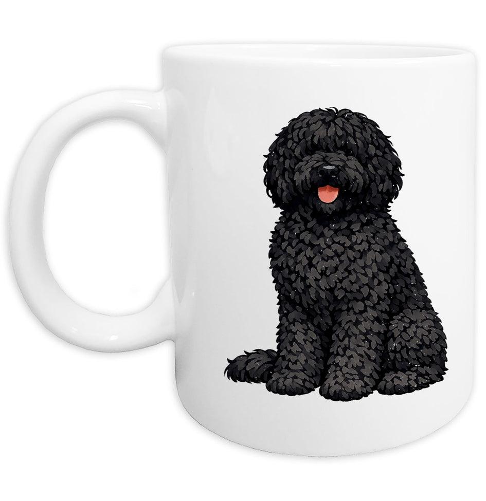 Barbet Watercolor - Ceramic Mug