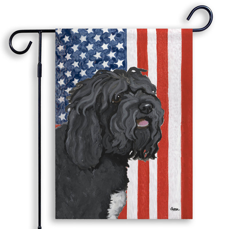 Barbet Americana Garden Flag