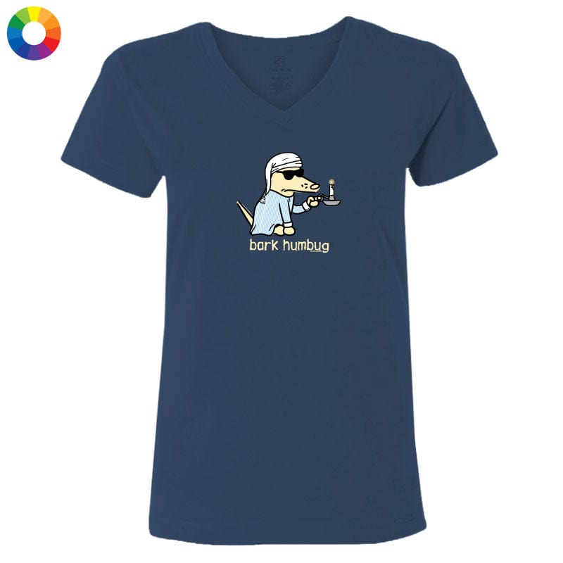Bark Humbug - Ladies T-Shirt V-Neck