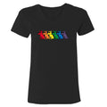 Pride Teddy - Ladies T-Shirt V-Neck