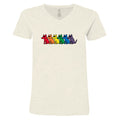 Pride Teddy - Ladies T-Shirt V-Neck