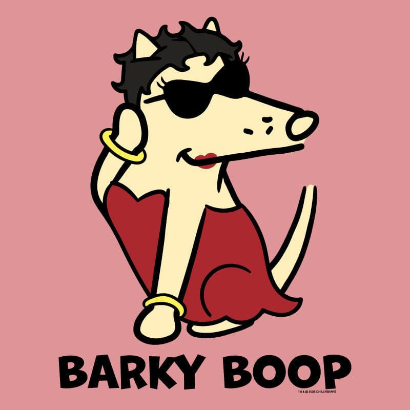 Barky Boop - Ladies T-Shirt V-Neck
