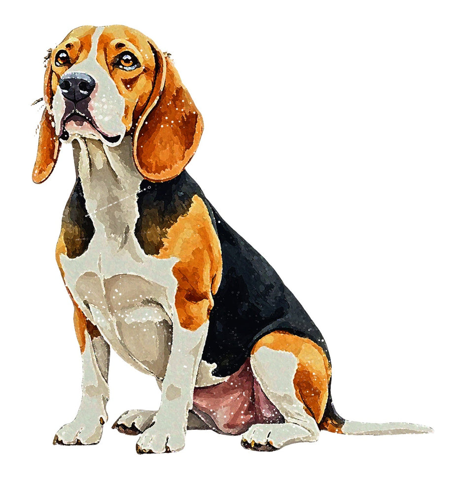 Beagle Watercolor - Ceramic Mug