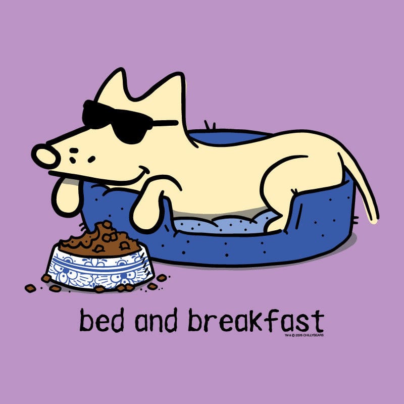 Bed and Breakfast - Ladies T-Shirt V-Neck