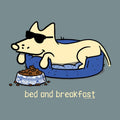 Bed and Breakfast - Ladies Curvy V-Neck Tee