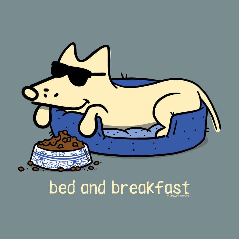 Bed and Breakfast - Ladies Curvy V-Neck Tee