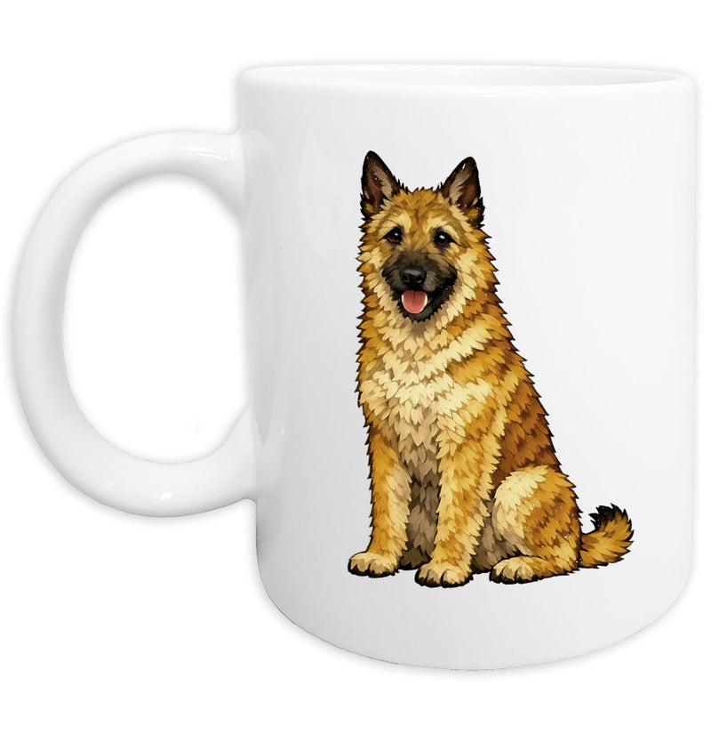 Belgian Laekenois Watercolor - Ceramic Mug