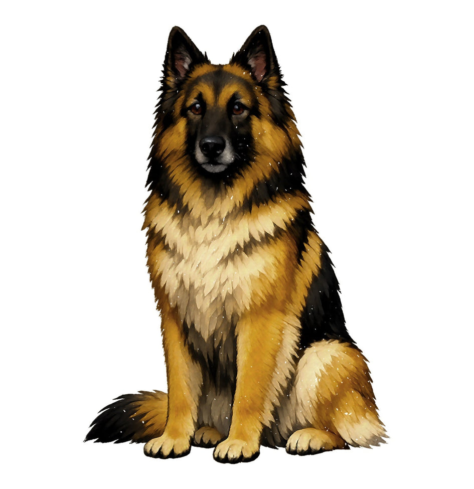 Belgian Tervuren Watercolor - Ceramic Mug