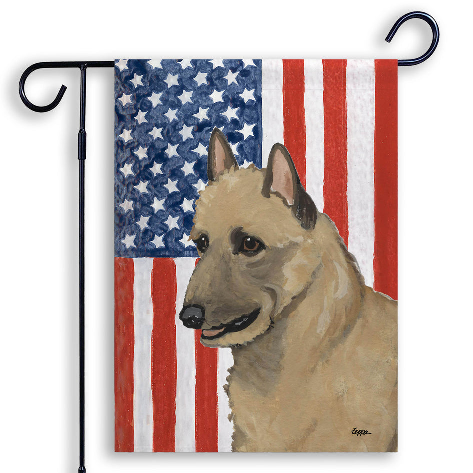 Belgian Laekenois Americana Garden Flag