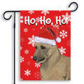 Belgian Laekenois Ho Ho Ho Holidays Garden Flag