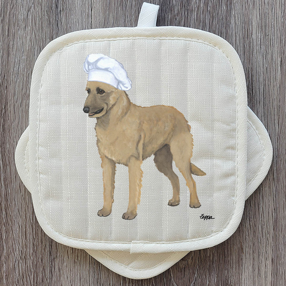 Belgian Laekenois Pot Holder Set