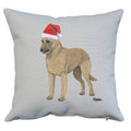 Belgian Laekenois Santa Pillow Cover