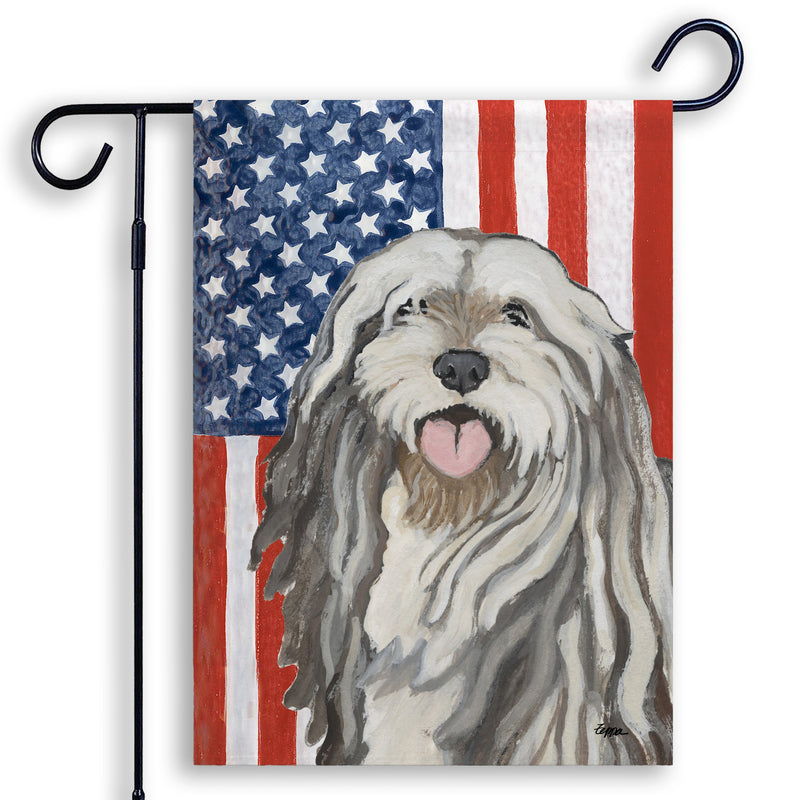 Bergamasco Americana Garden Flag