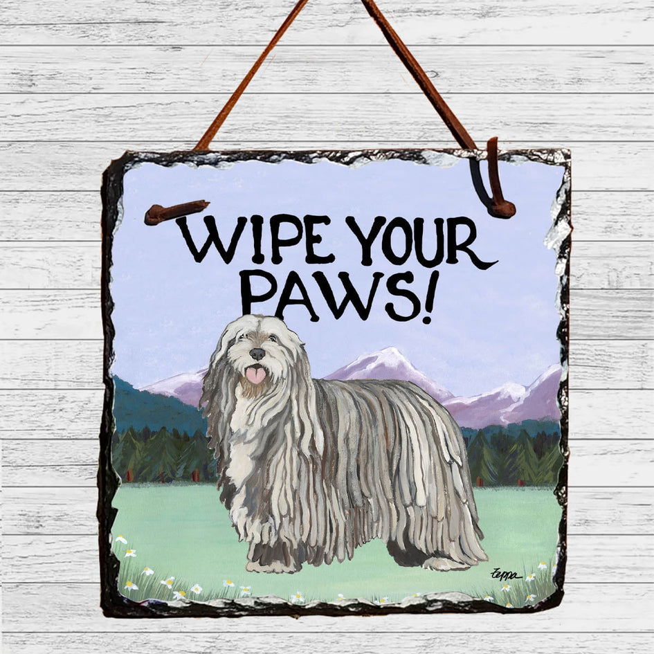 Bergamasco Slate Sign