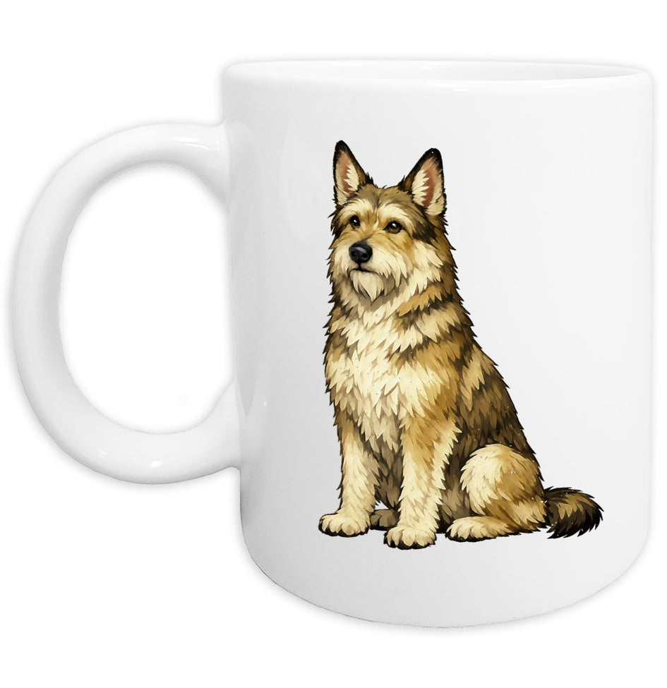 Berger Picard Watercolor - Ceramic Mug
