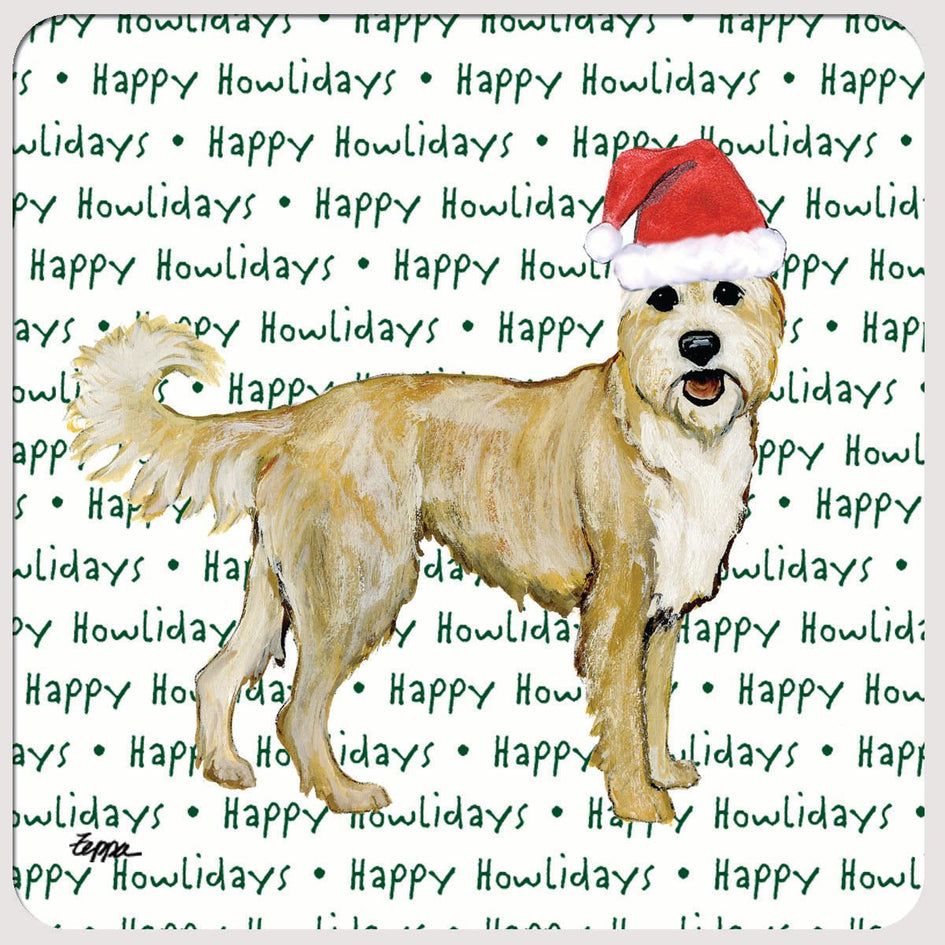 Berger Picard "Happy Howlidays" Coaster