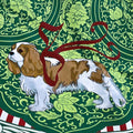 Cavalier King Charles  Spaniel Christmas Tree Skirt
