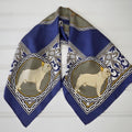French Bulldog Silk Scarf