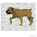 Boerboel Cutting Board