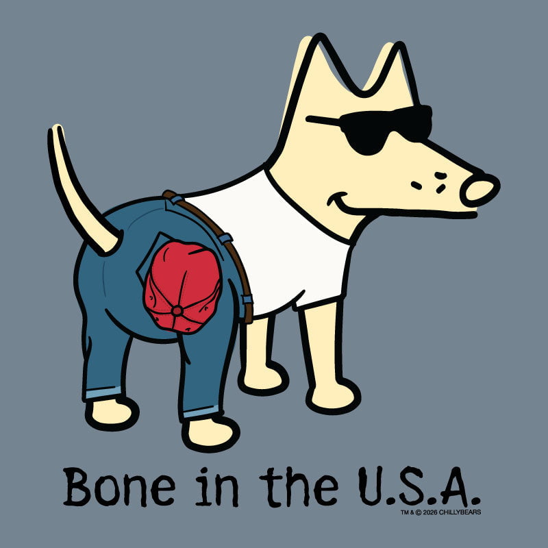 Bone In The USA - Classic Long-Sleeve T-Shirt
