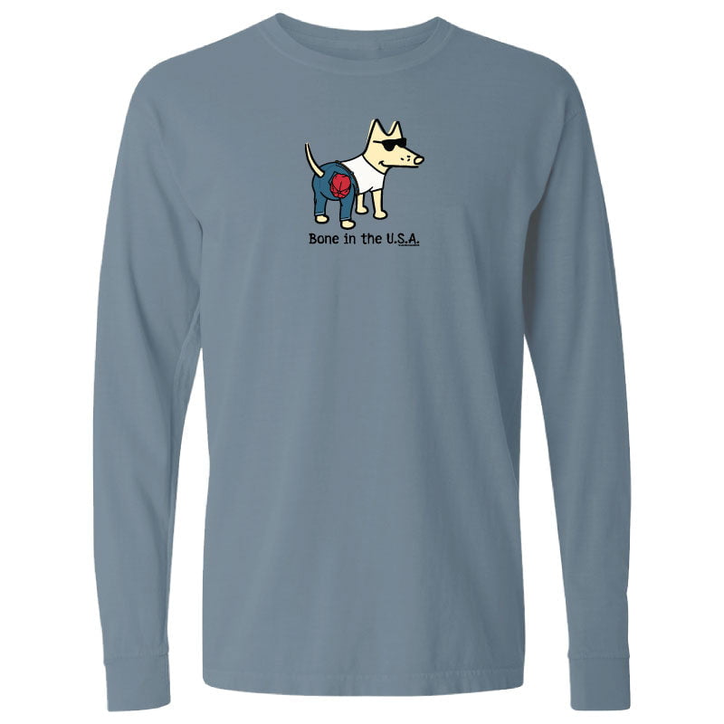 Bone In The USA - Classic Long-Sleeve T-Shirt