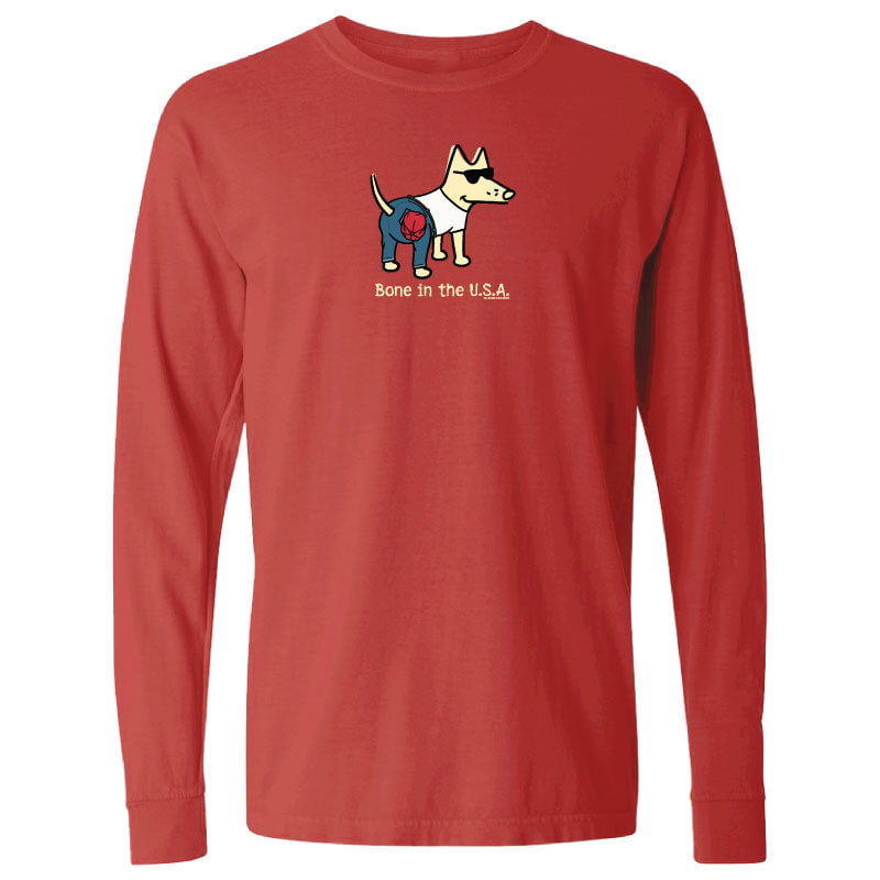 Bone In The USA - Classic Long-Sleeve T-Shirt