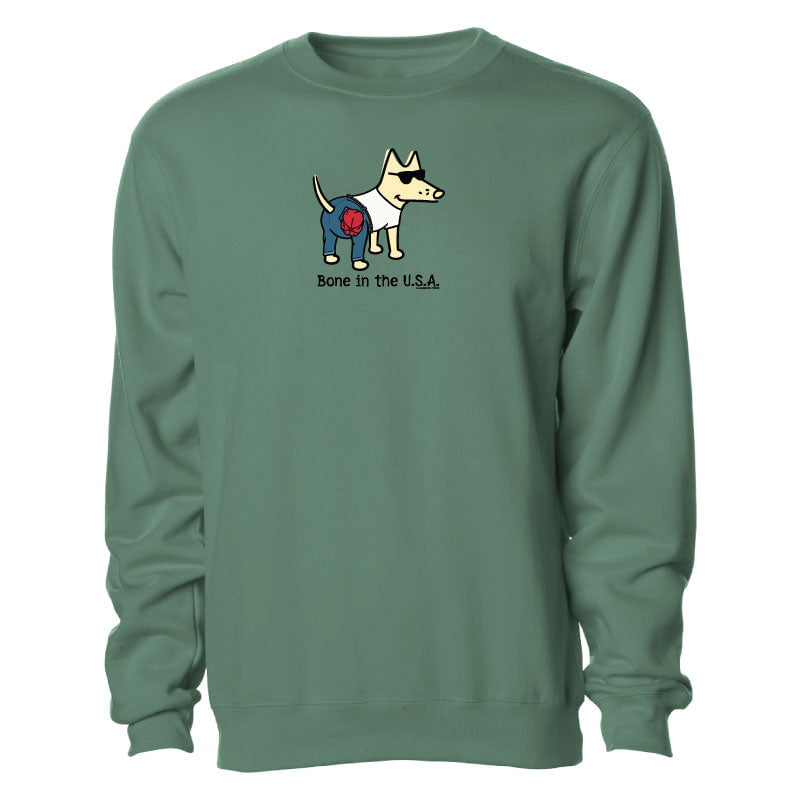 Bone In The USA - Crewneck Sweatshirt