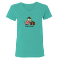 Bone Voyage - Ladies T-Shirt V-Neck