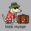 Bone Voyage - Ladies Curvy V-Neck Tee