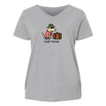 Bone Voyage - Ladies Curvy V-Neck Tee