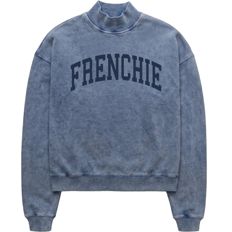 Frenchie Mock Neck Sweatshirt
