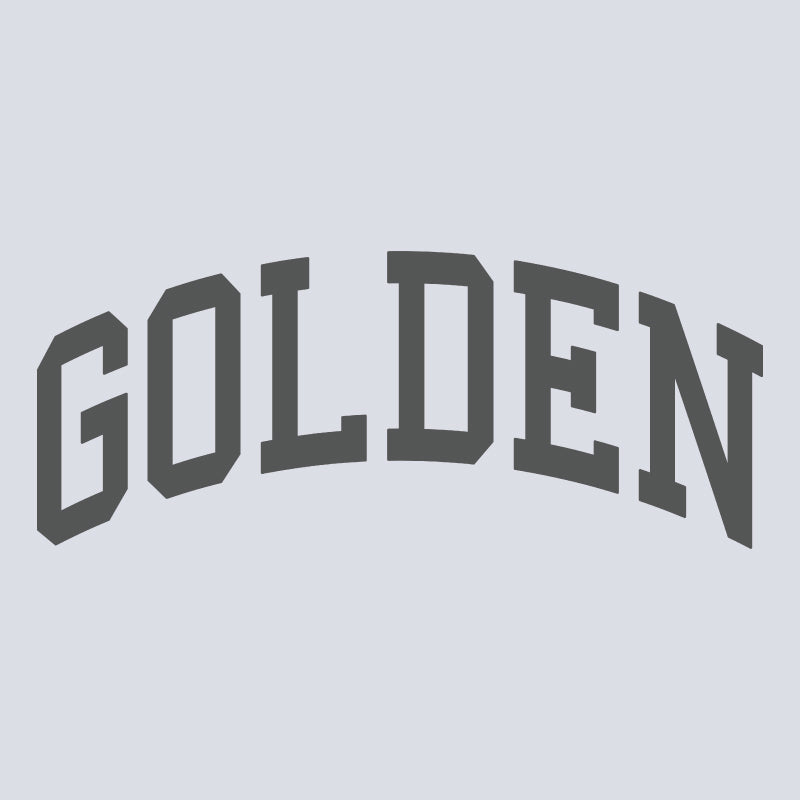 Golden Mock Neck Sweatshirt