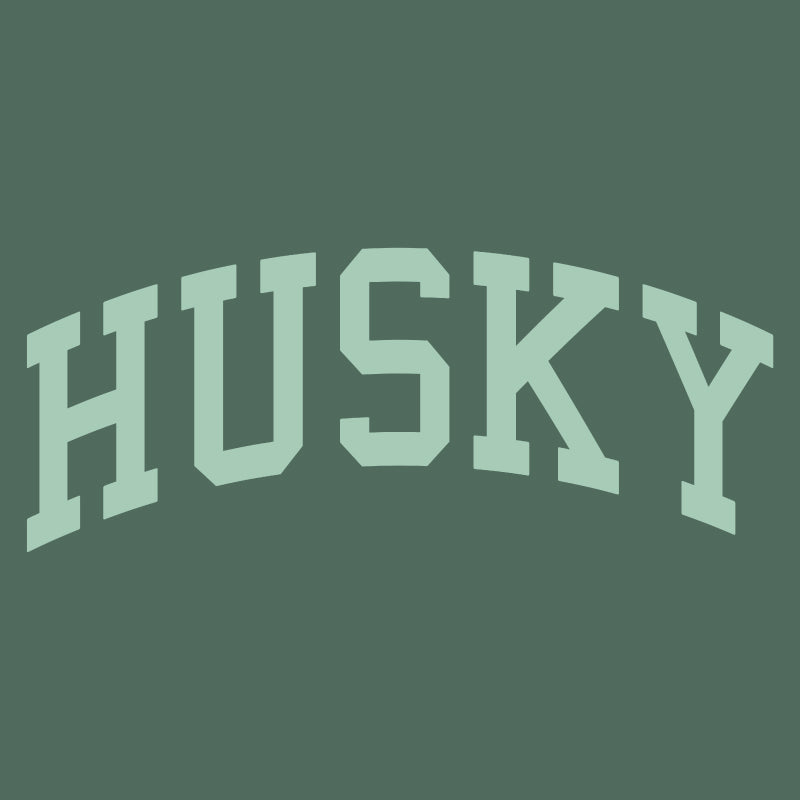 Husky Mock Neck Sweatshirt