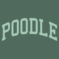 Poodle Mock Neck Sweatshirt