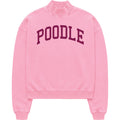 Poodle Mock Neck Sweatshirt
