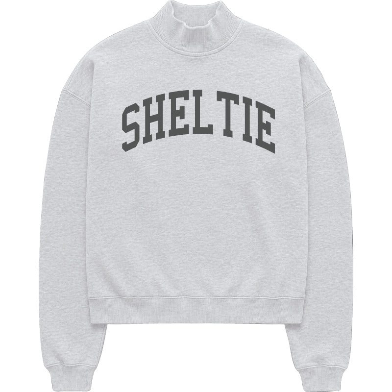 Sheltie Mock Neck Sweatshirt
