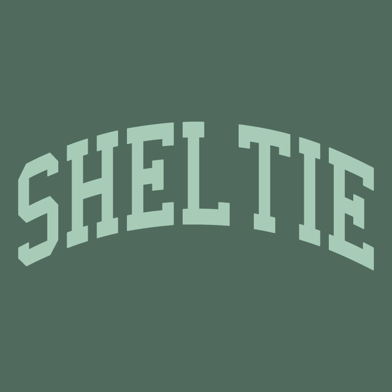 Sheltie Mock Neck Sweatshirt