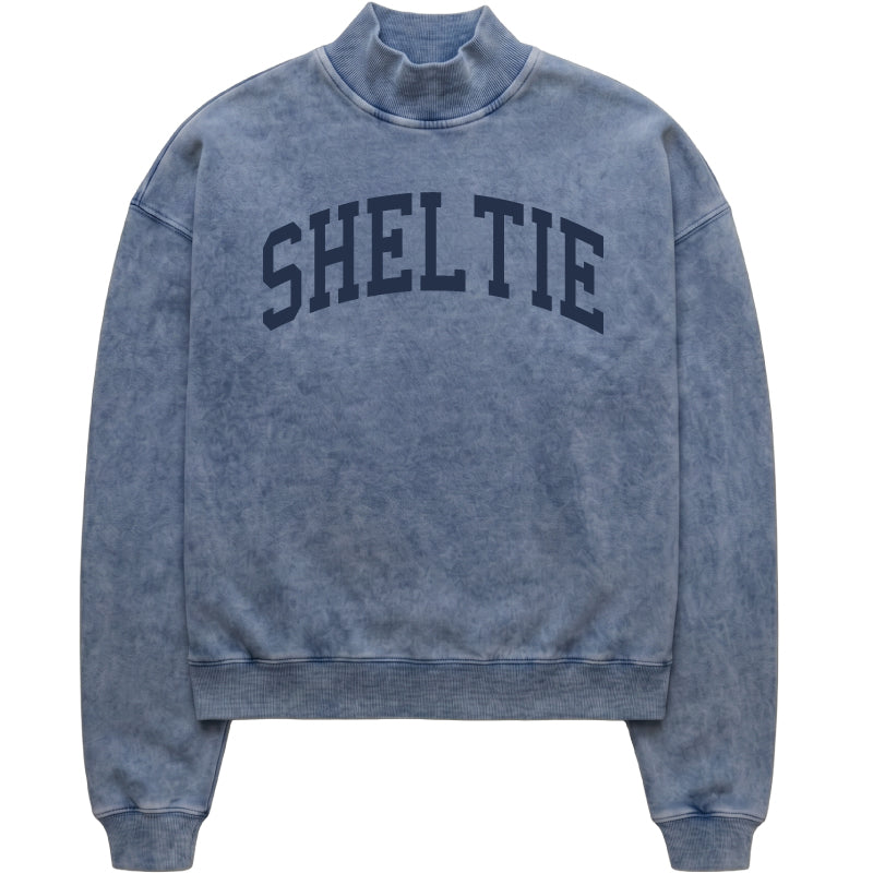 Sheltie Mock Neck Sweatshirt