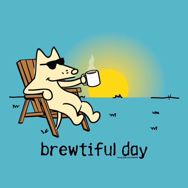 Brewtiful Day - Ladies T-Shirt V-Neck