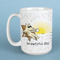 Brewtiful Day - Large Coffee Mug
