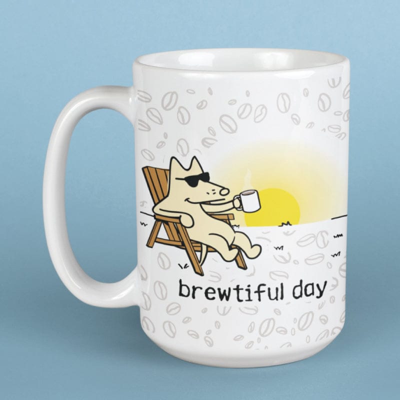 Brewtiful Day - Large Coffee Mug