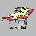 Bucket List  - Ladies Curvy V-Neck Tee