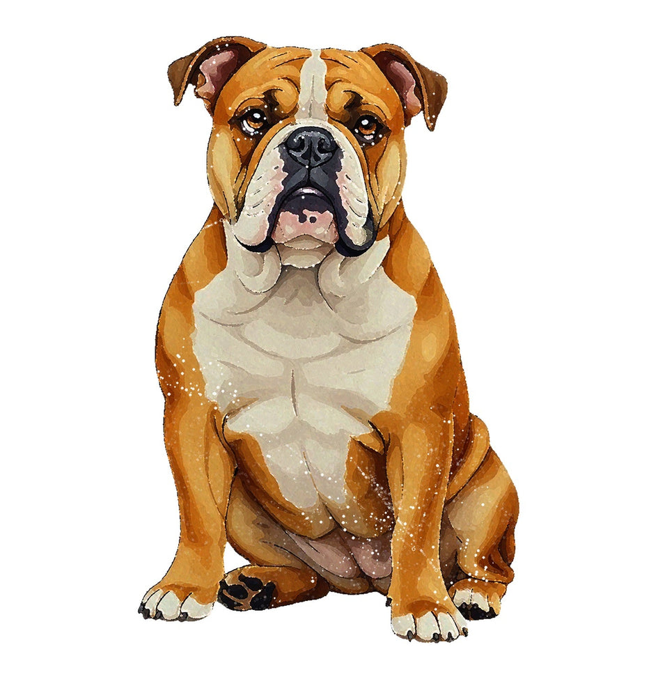 Bulldog Watercolor - Ceramic Mug