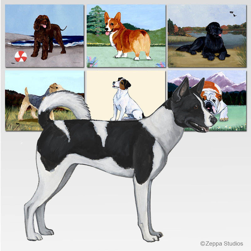 Canaan Dog Scenic Cutting Board