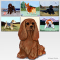 Cavalier King Charles Spaniel Scenic Cutting Board