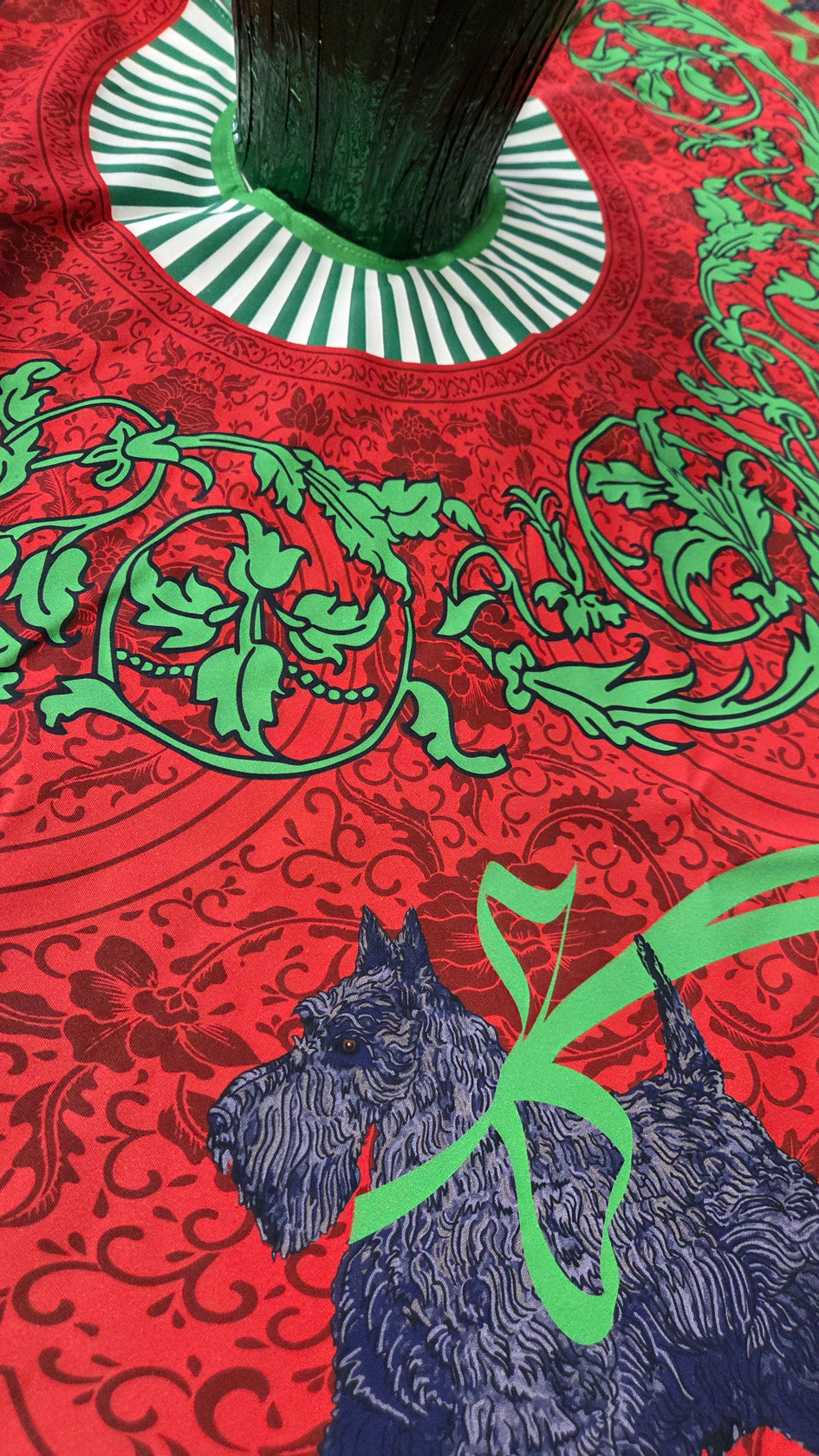 Scottish Terrier Christmas Tree Skirt