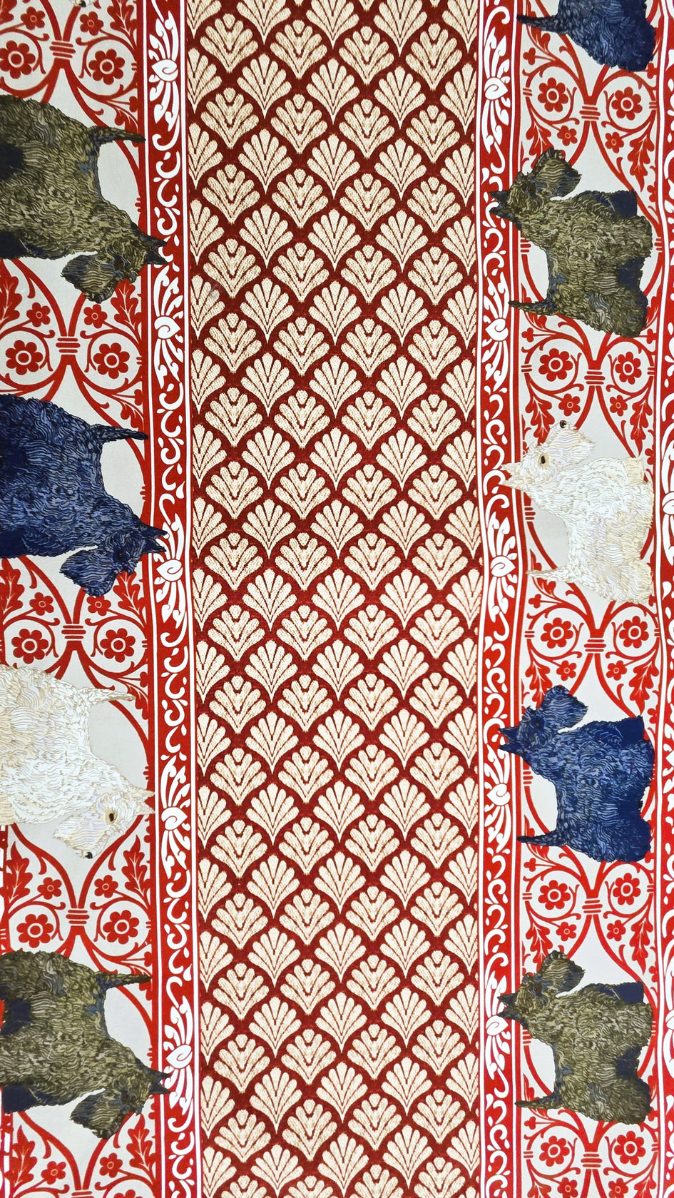 Scottish Terrier Table Runner