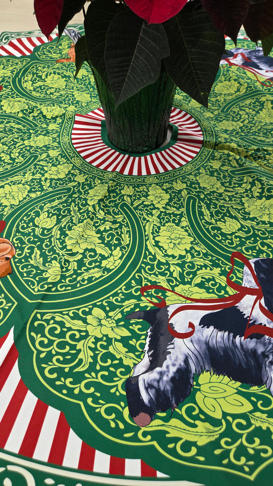 English Cocker Spaniel Christmas Tree Skirt